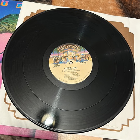 Vintage 80s Lips Inc Vinyl Record - Picture 7 of 8